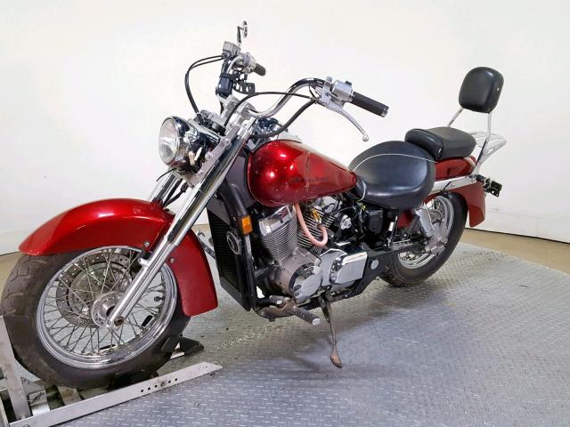 JH2RC50048K410237 - 2008 HONDA VT750 C BURGUNDY photo 4