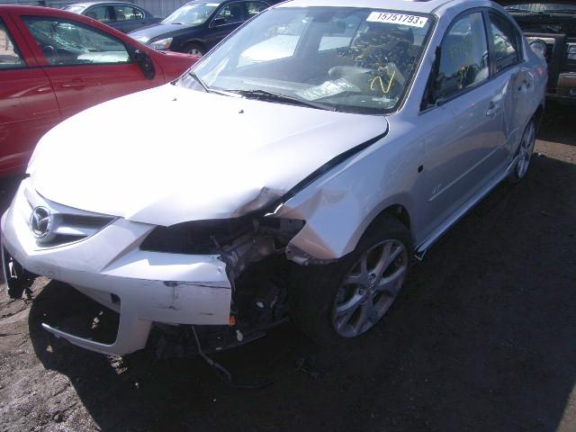 JM1BK324771761021 - 2007 MAZDA 3 S SILVER photo 2