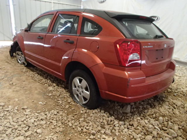 1B3HB28B58D532798 - 2008 DODGE CALIBER SE ORANGE photo 3