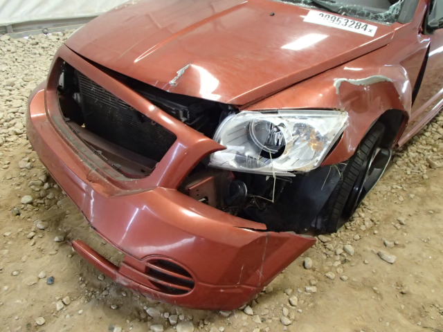 1B3HB28B58D532798 - 2008 DODGE CALIBER SE ORANGE photo 9