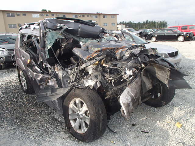 JA4LS31W89Z007244 - 2009 MITSUBISHI OUTLANDER GRAY photo 1