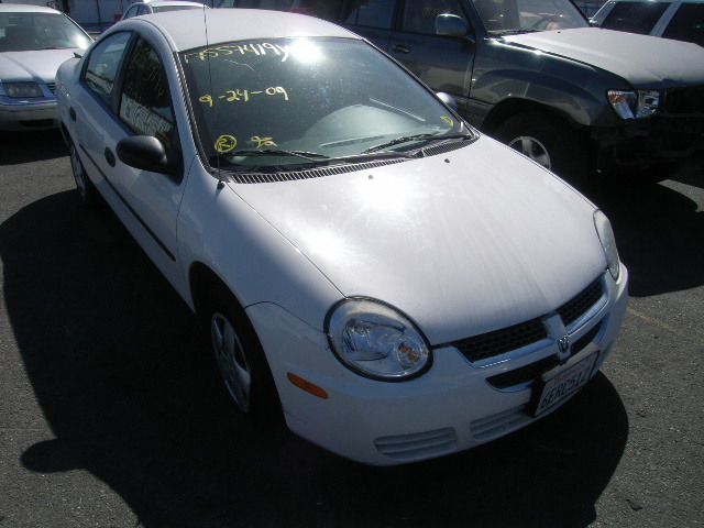 1B3ES26C54D572663 - 2004 DODGE NEON BASE WHITE photo 1