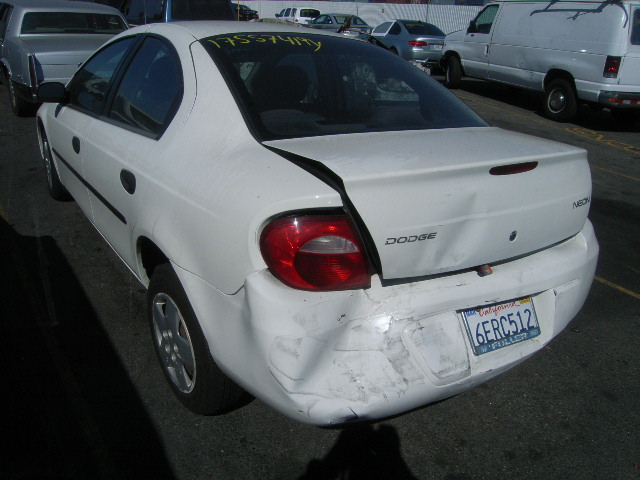 1B3ES26C54D572663 - 2004 DODGE NEON BASE WHITE photo 3