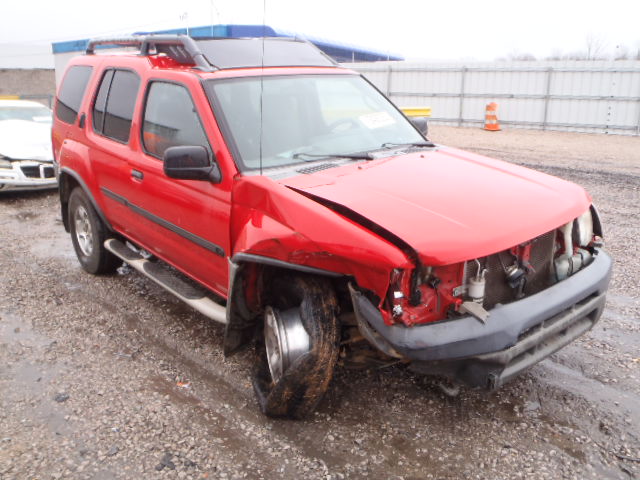 5N1ED28T41C588520 - 2001 NISSAN XTERRA XE/ RED photo 1