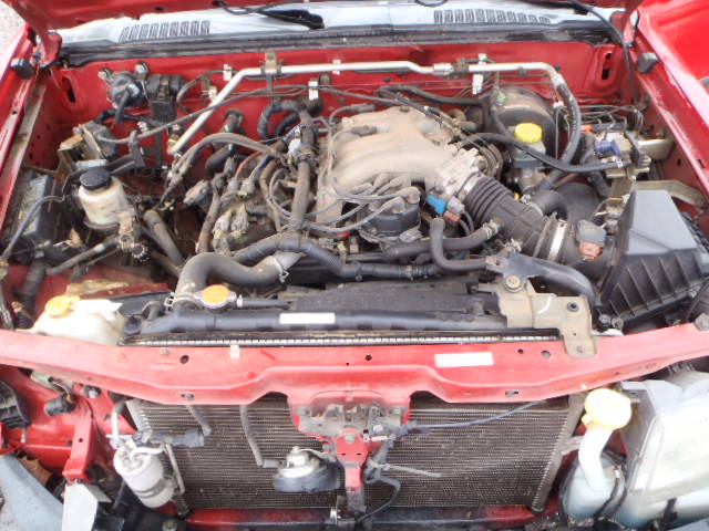 5N1ED28T41C588520 - 2001 NISSAN XTERRA XE/ RED photo 7