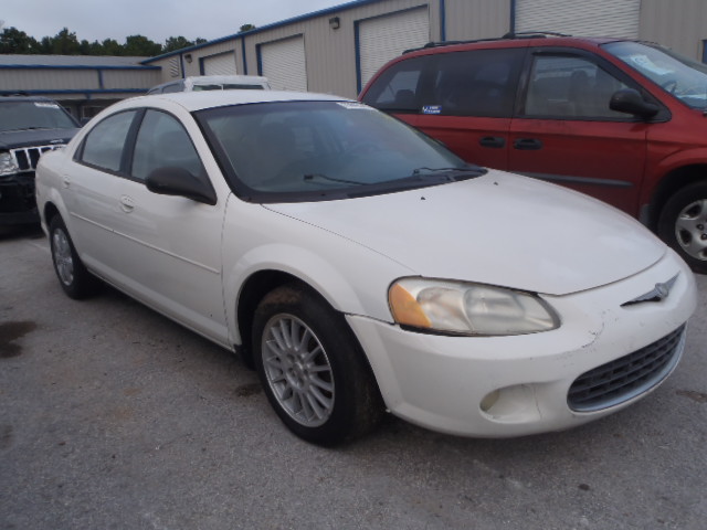 1B3EL36R72N261153 - 2002 DODGE STRATUS SE WHITE photo 1