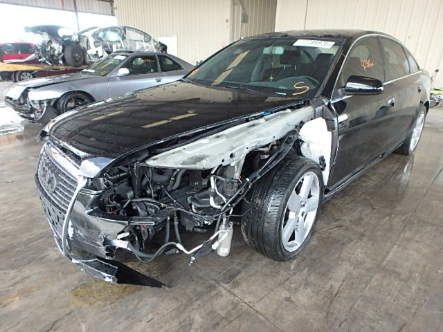 WAUAH74F98N069222 - 2008 AUDI A6 3.2 BLACK photo 2