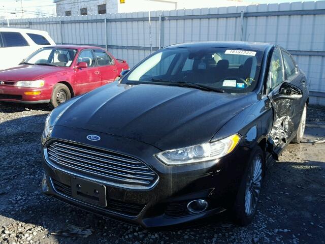 3FA6P0K97GR120752 - 2016 FORD FUSION TIT BLACK photo 2