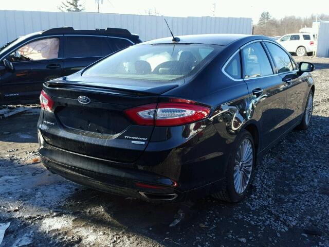 3FA6P0K97GR120752 - 2016 FORD FUSION TIT BLACK photo 4