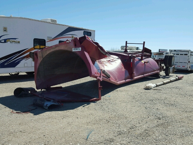 4S9W5D420FX285139 - 2015 DUMP TRAILER RED photo 2