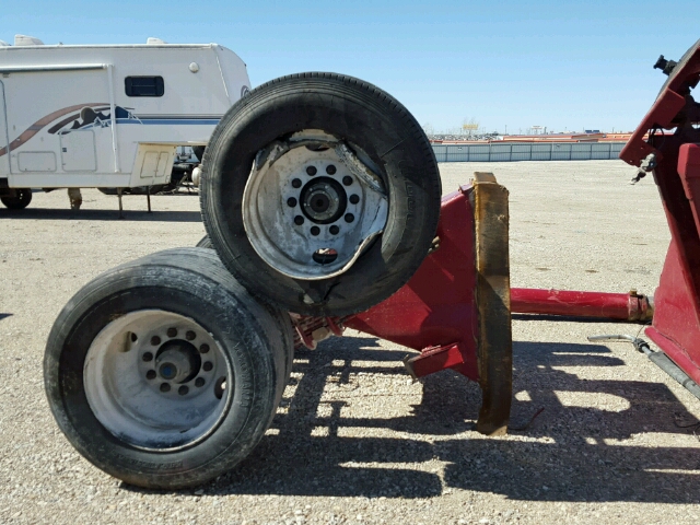 4S9W5D420FX285139 - 2015 DUMP TRAILER RED photo 5