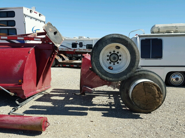 4S9W5D420FX285139 - 2015 DUMP TRAILER RED photo 9