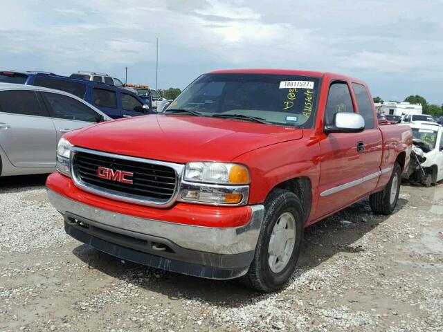 2GTEC19V2Y1393985 - 2000 GMC NEW SIERRA RED photo 2