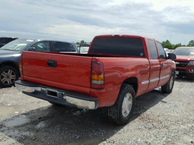 2GTEC19V2Y1393985 - 2000 GMC NEW SIERRA RED photo 4