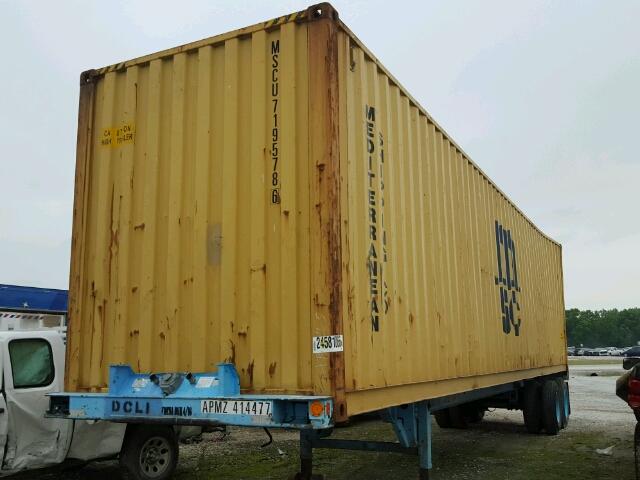 LJRC4026241000187 - 2005 TRAIL KING MC TRAILER BLUE photo 2