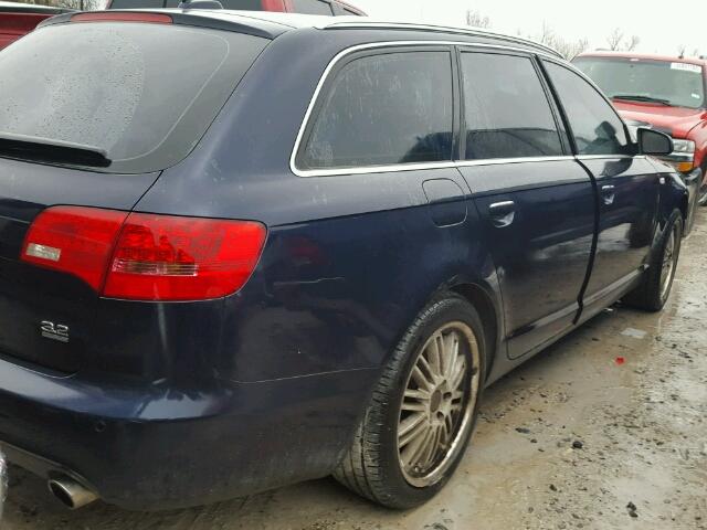 WAUKH94F06N082759 - 2006 AUDI A6 AVANT Q BLUE photo 4