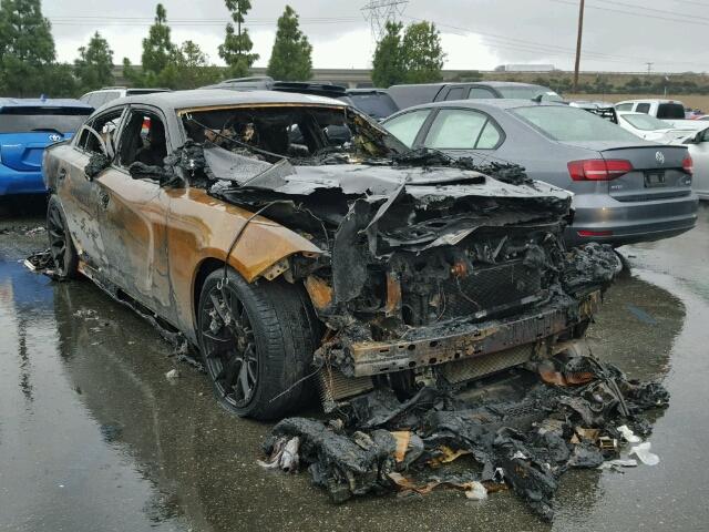 2C3CDXL96GH214442 - 2016 DODGE CHARGER SR BURN photo 1