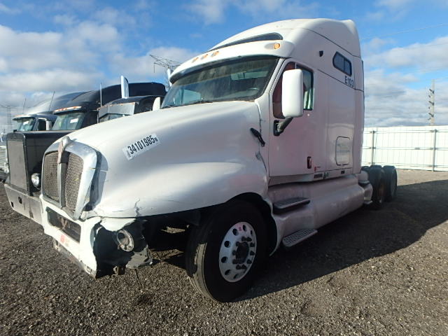 1XKTD29X8VJ743377 - 1997 KENWORTH CONSTRUCTI WHITE photo 2