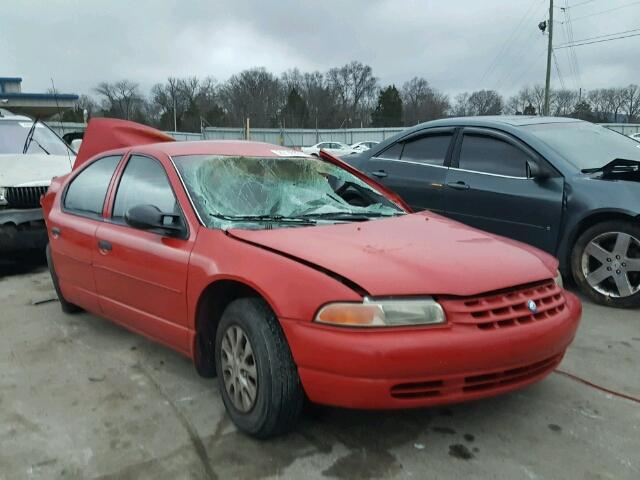 1P3EJ4602WN199494 - 1998 PLYMOUTH BREEZE RED photo 1