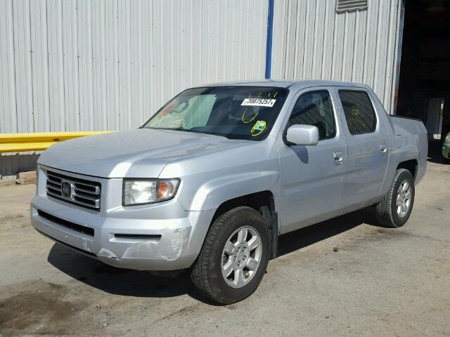 2HJYK16416H539806 - 2006 HONDA RIDGELINE SILVER photo 2