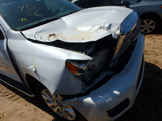 5TDZY67A18S000275 - 2008 TOYOTA SEQUOIA PL WHITE photo 10