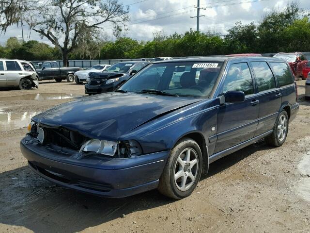 YV1LW61J8Y2698258 - 2000 VOLVO V70 BASE BLUE photo 2