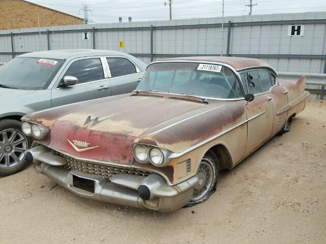 58L029308 - 1958 CADILLAC SEVILLE BEIGE photo 2