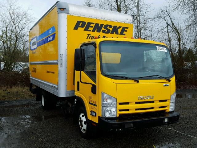 JALC4W161D7000169 - 2013 ISUZU NPR HD YELLOW photo 1