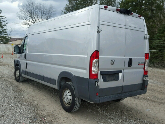 3C6TRVDG0EE128932 - 2014 RAM PROMASTER 银色 照片 3