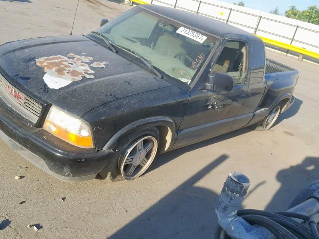 1GTCS19W1Y8139331 - 2000 GMC SONOMA BLACK photo 10