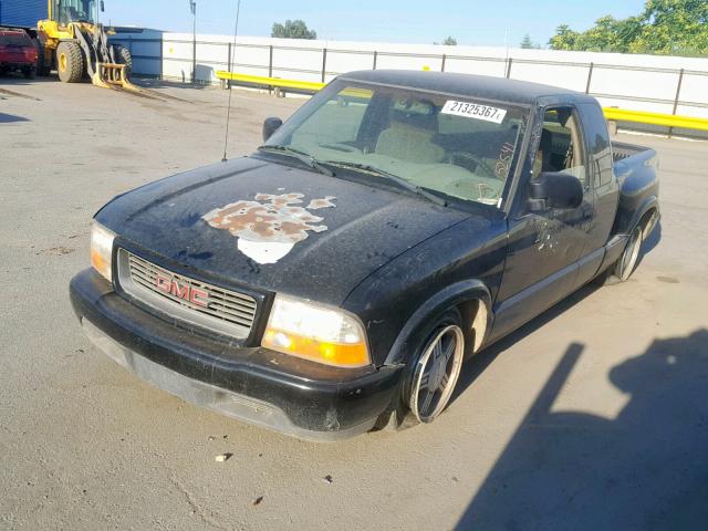 1GTCS19W1Y8139331 - 2000 GMC SONOMA BLACK photo 2