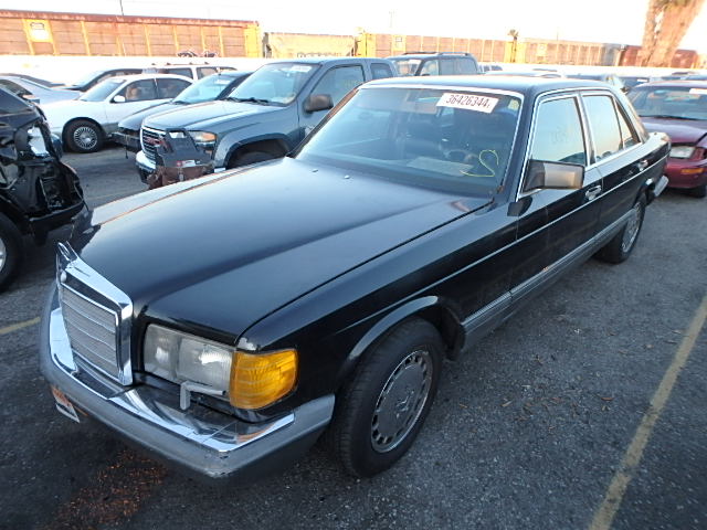 WDBCA24D3MA608323 - 1991 MERCEDES-BENZ 300 SE BLACK photo 2