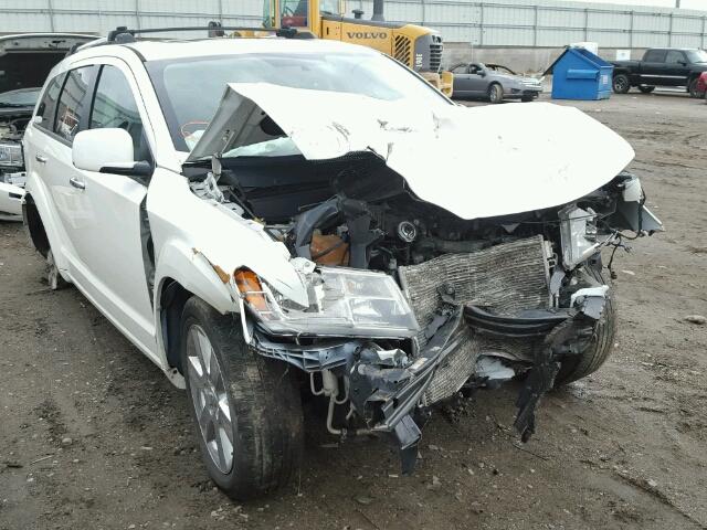 3D4GG67V19T157196 - 2009 DODGE JOURNEY R/ WHITE photo 1