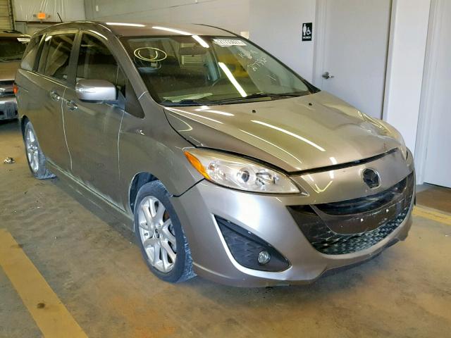 JM1CW2CL7D0156118 - 2013 MAZDA 5 GRAY photo 1