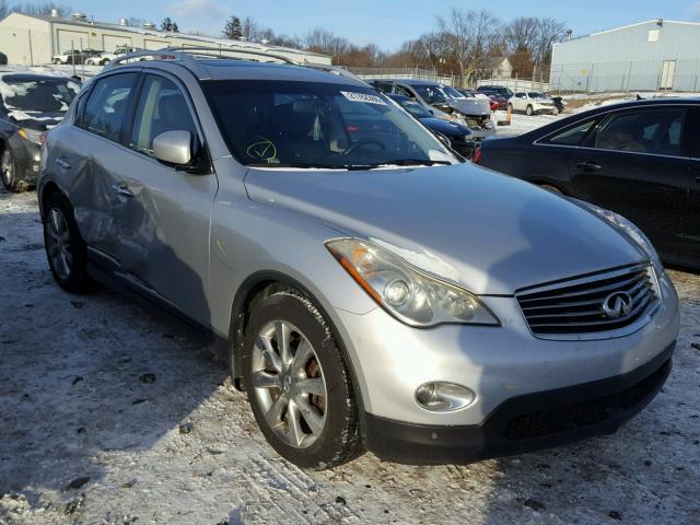 JNKAJ09F68M360420 - 2008 INFINITI EX35 BASE SILVER photo 1