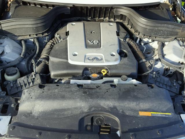 JNKAJ09F68M360420 - 2008 INFINITI EX35 BASE SILVER photo 7