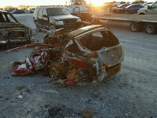 KL1TD66687B757783 - 2007 CHEVROLET AVEO BASE Czerwony zdjęcie 3