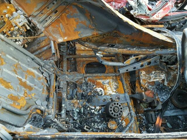 KL1TD66687B757783 - 2007 CHEVROLET AVEO BASE Czerwony zdjęcie 6