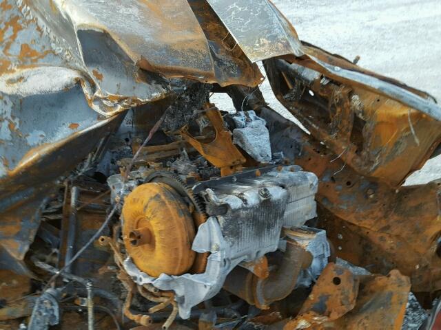 KL1TD66687B757783 - 2007 CHEVROLET AVEO BASE Czerwony zdjęcie 7