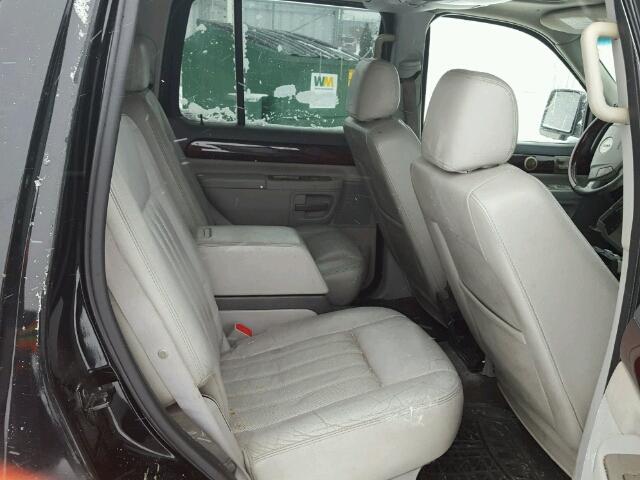 5LMEU88H75ZJ27374 - 2005 LINCOLN AVIATOR 黑色 照片 6