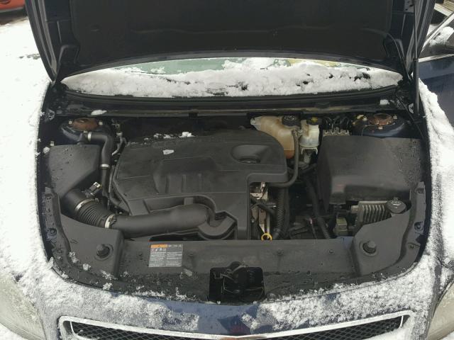 1G1ZB5EB3AF298043 - 2010 CHEVROLET MALIBU LS BLUE photo 7