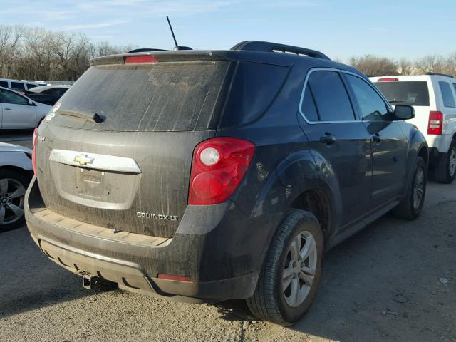 1GNALBEK8FZ131092 - 2015 CHEVROLET EQUINOX LT BLACK photo 4