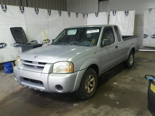 1N6DD26S92C396552 - 2002 NISSAN FRONTIER K SILVER photo 2