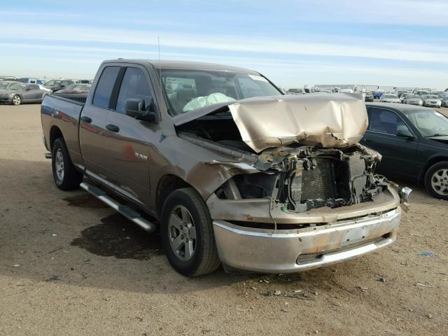 1D3HB18P29S757088 - 2009 DODGE RAM 1500 BROWN photo 1