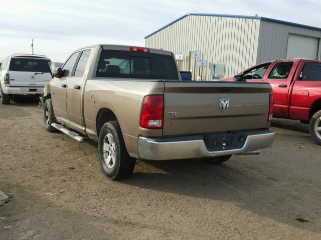 1D3HB18P29S757088 - 2009 DODGE RAM 1500 BROWN photo 3