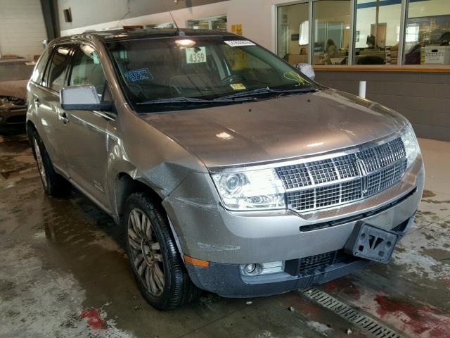 2LMDU88C98BJ10624 - 2008 LINCOLN MKX BLACK photo 1