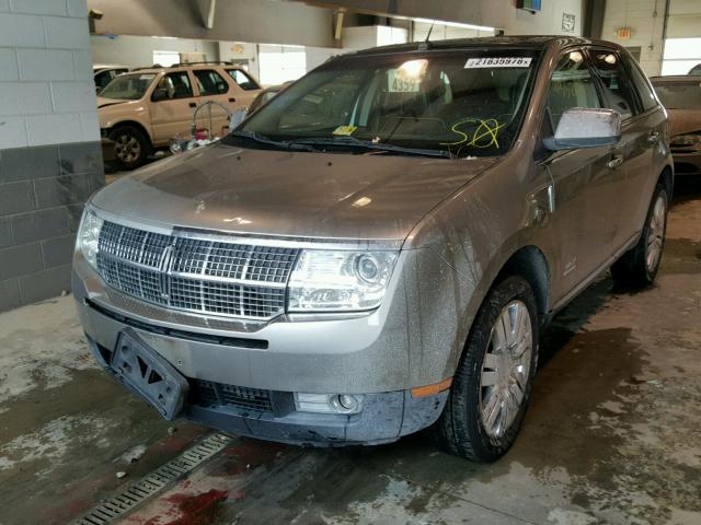 2LMDU88C98BJ10624 - 2008 LINCOLN MKX BLACK photo 2