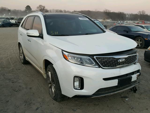 5XYKWDA7XEG452971 - 2014 KIA SORENTO SX WHITE photo 1