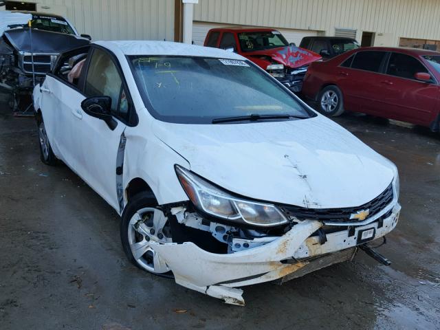 1G1BC5SM8H7266715 - 2017 CHEVROLET CRUZE LS WHITE photo 1