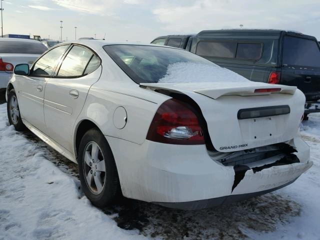 2G2WP552771127070 - 2007 PONTIAC GRAND PRIX WHITE photo 3